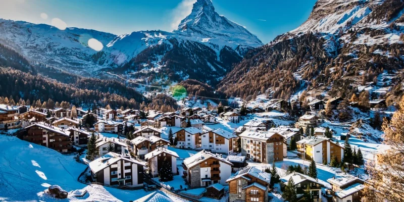Best Places to Visit in Switzerland for Scenic Train Journeys & Alpine Adventures 2 2. Zermatt & the Matterhorn