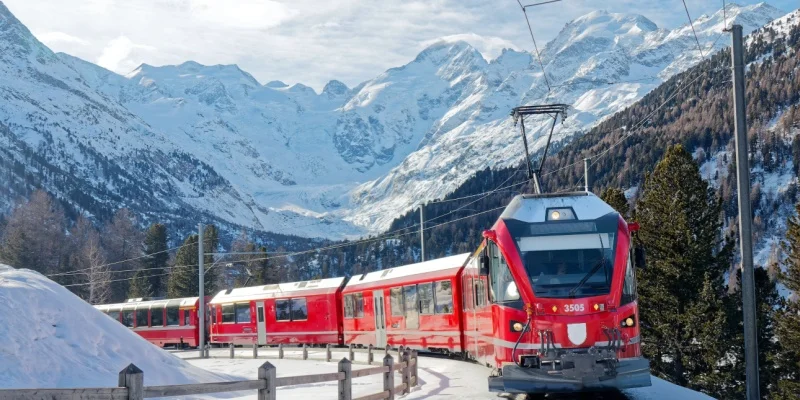 Best Places to Visit in Switzerland for Scenic Train Journeys & Alpine Adventures 3 3. Bernina Express