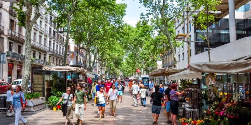 From Cities to Beaches: Best Places to Visit in Spain 8 La Rambla, Barcelona