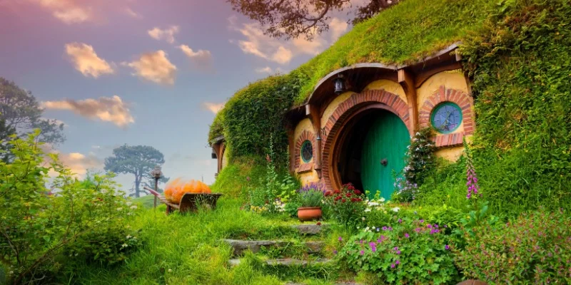 Hobbiton Movie Set